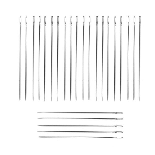 Pinzhi 25x Aiguilles Grand-oeil Couture Coudre Réparation Métallique Outils Bricolage code EAN 6912005047031 