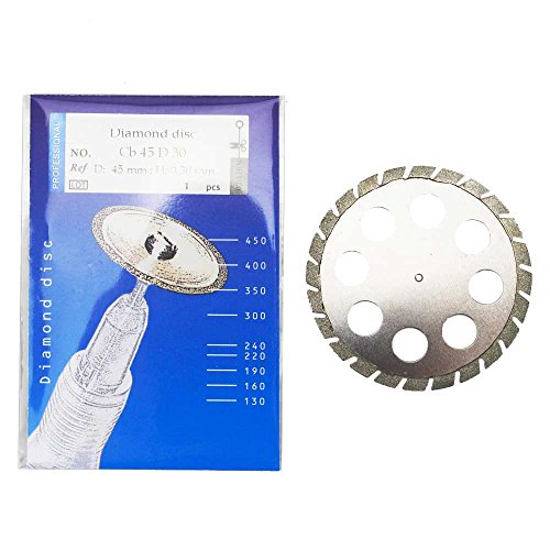 Earlywish earlywish Disque diamant pour plâtre de coupe 45 mm x 0,30 mm disque de roue 2 6912011550006 (6912011550006)