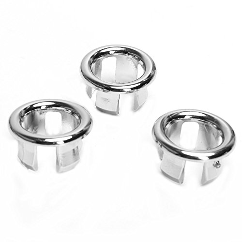 3 Pièces Bassin Evier Couvercle Lavabo Débordem...