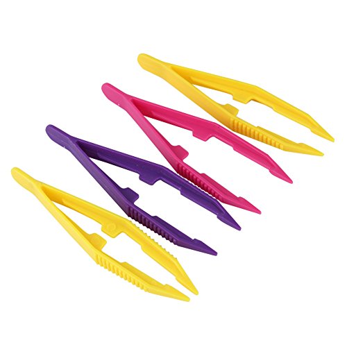 4 Pcs Plastique Pince Beads Brucelles Jouets En...