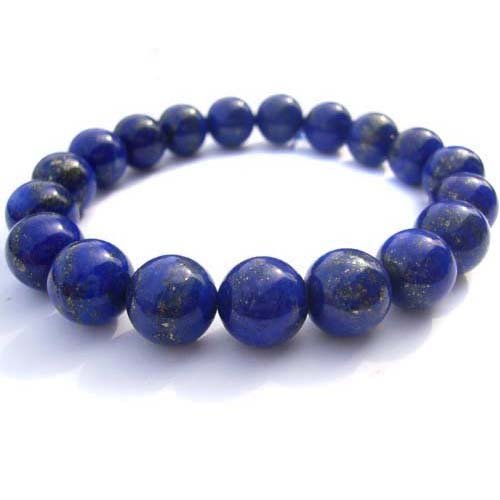 Fil Perle en Lasurite Lapis Lazuli Pierre Minér...