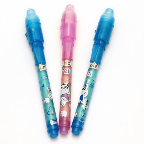 3 Marqueur Stylo Surligneur Ink Invisible Espio...