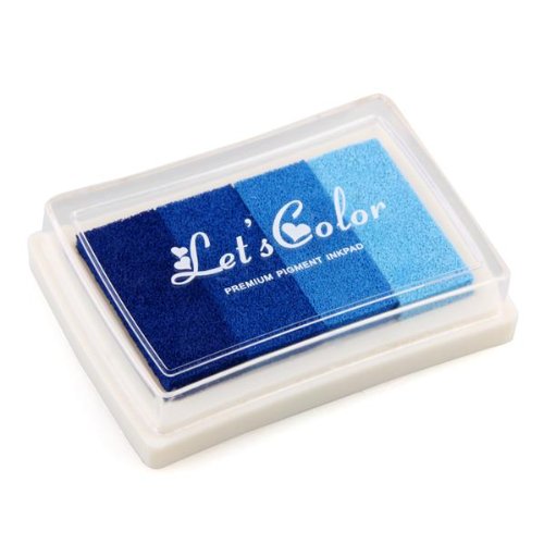 Tampon Encreur Encre Scrapbooking Multicolore B...