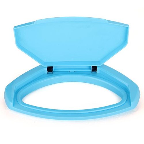 Support à Ventouse en Plastique Bleu pour Sac d...