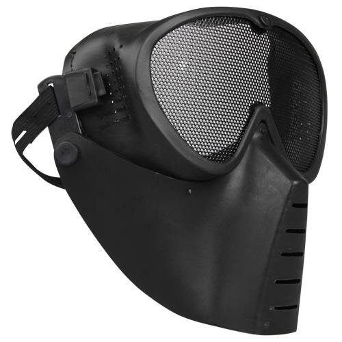 Masque de protection noir pr bb fusil paintball...