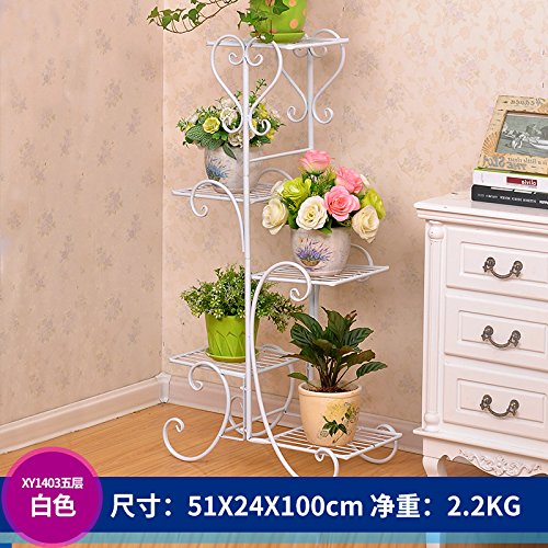 Style européen fer étage type plante support ba...