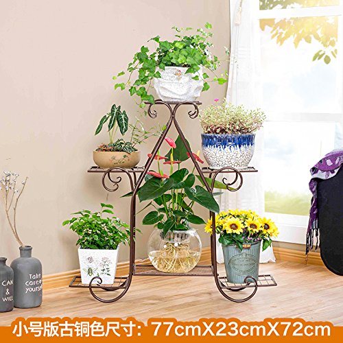 Style européen fer étage type plante support ba...