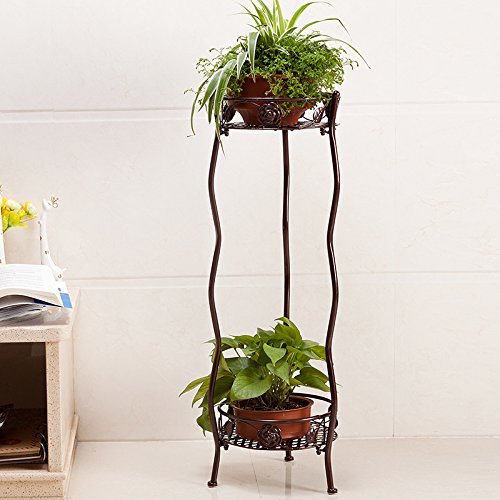 Style européen fer étage type plante support ba...