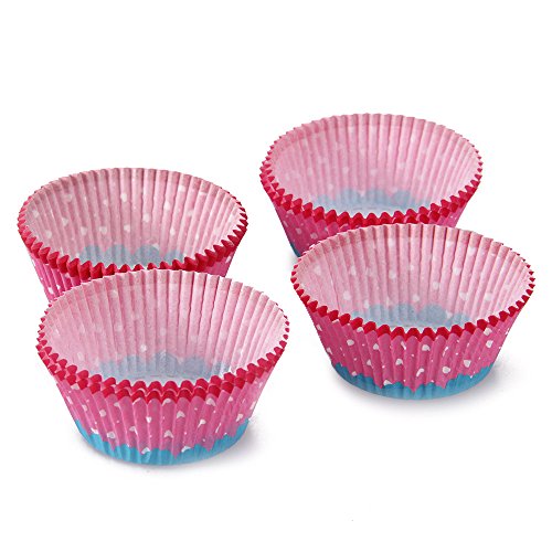 50 rouge parti plus étui mini moules en papier ...