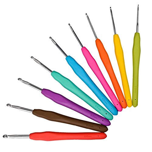 Crochet de crochet avec multi couleur ergonomiq...