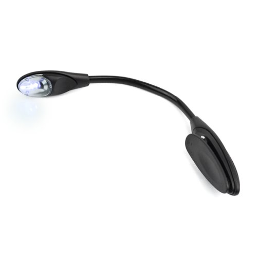Noir Mini Lampe de Lecture Lumière LED pour Kin...