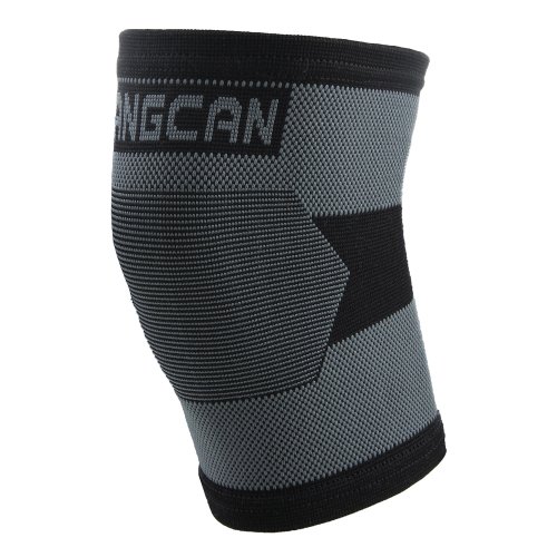 FANGCAN fangcan Genouillère élastique Bandage pour sport Lot de 2 noir Noir 6921201504286 (6921201504286)