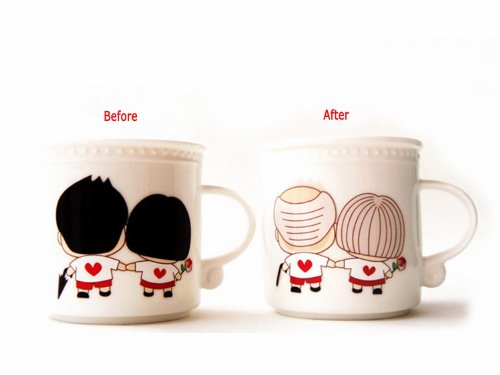 Couleur changeante de chaleur en céramique sens...