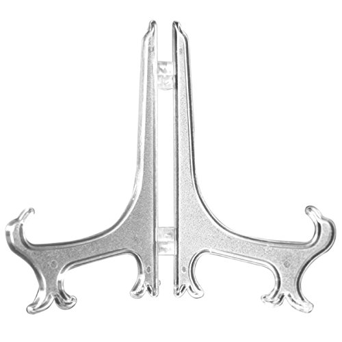 12 pcs pliables photo chevalets saucer plate af...