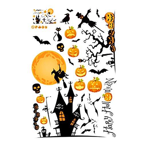 Autocollant sticker pour décoration de pumpkin ...