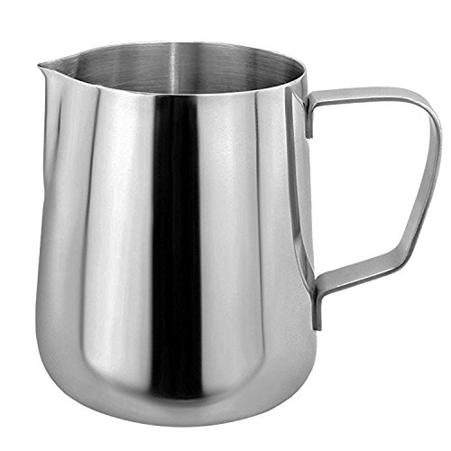 Pot à Lait Frothing Pitcher de 600ml en Acier I...