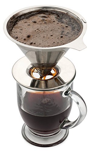 Filtre de café réutilisable en acier inoxydable