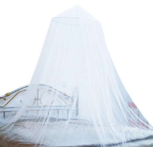 1 Set Moustiquaire Lit Dôme Rond Dentelle Gaze ...