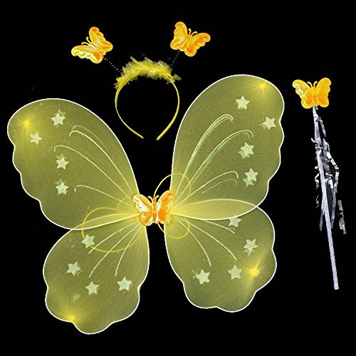 Aile de papillon 3pc set belle costume party pr...