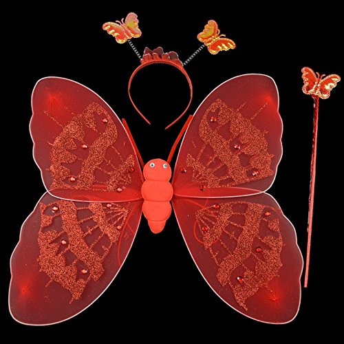 Sparkly papillon 3pc set belle costume party pr...