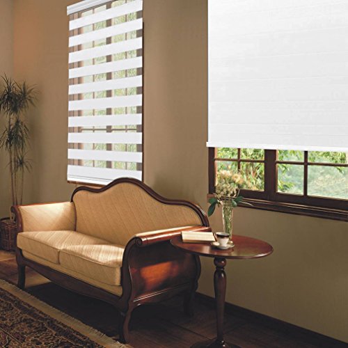 Store enrouleur jour nuit 80x150cm luminosité r...