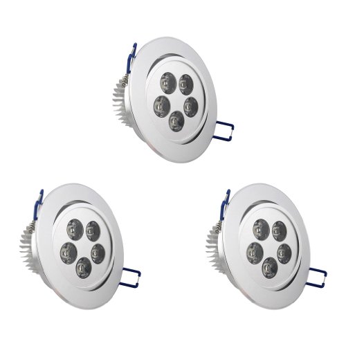 Spot LED Auralum® Lot de 3 Plafonnier LED Orien...