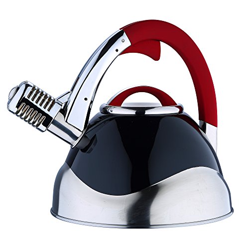 Melody - théières  pour cuisinière acier inoxyd...