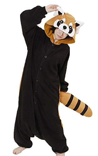 Kigurumi Unisexe Animaux Pyjamas Costume de Deguisement Combinaison Adulte Kigurumi Onesies Cospaly Raccoon code EAN 6925238916777 