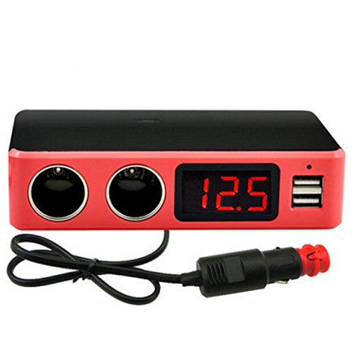 180 w dual port rapid usb car charger car batte...