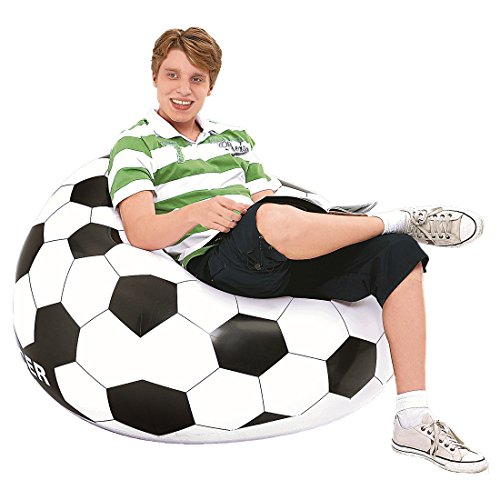 Jl030391n -p115 soccer air canapé gonflable chair fauteuil 108 x 108 x 68 cm 6926799203283 Jilong