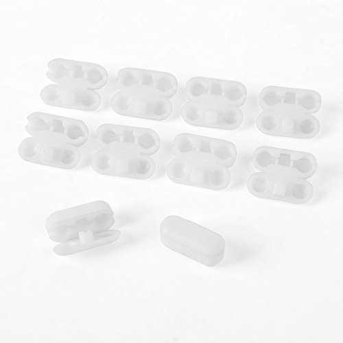 10 x Connecteur 20x15mm pour chaîne de perles d...