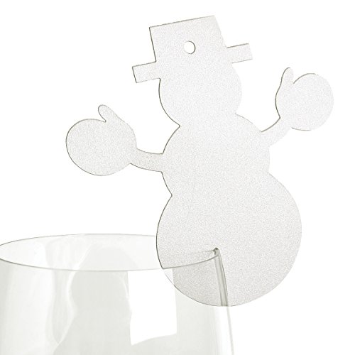 10 x Carte de verre Marque-place Porte-nom bonh...