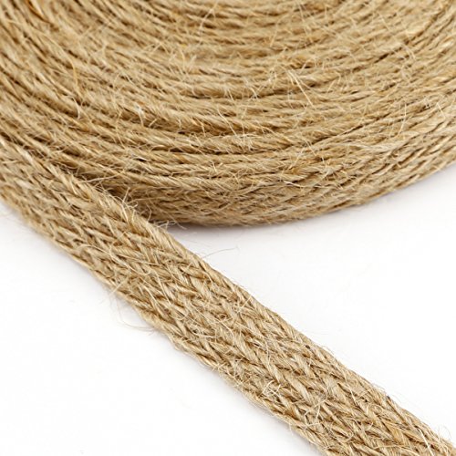 10m x 1cm Ruban galon tissé en jute #676 coutur...