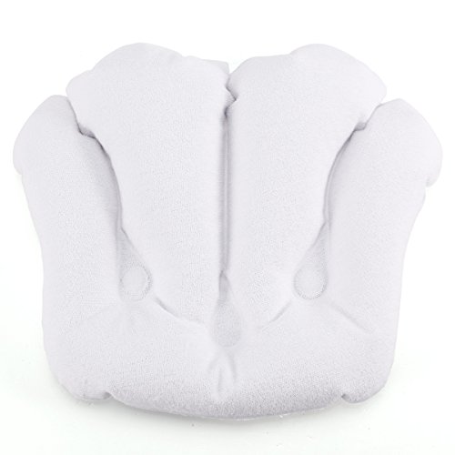 Oreiller de bain gonflable PVC spa baignoire co...