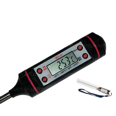 Ixium Digital thermomètre numerique sonde inox cuisson viande BBQ Barbecues maison cuisine 6930386430167 (6930386430167)