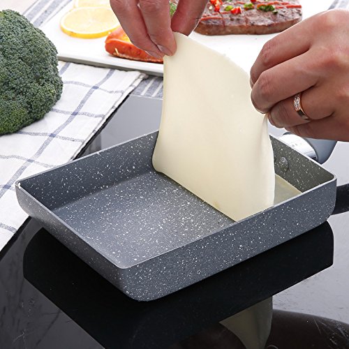 olayer Poêle à omelette Poêle à oeufs au plat c...