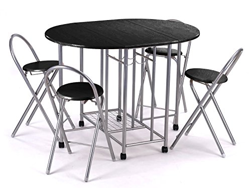 5 papillon ensemble table de cuisine avec design pliable unique - noir, métal, black 5pcs butterfly set kitchen table, 5pcs butterfly set kitchen table 6931169315060 Revesun 5 papillon ensemble table de cuisine avec design pliable unique - noir, métal, black 5pcs butterfly set kitchen table, 5pcs butterfly set kitchen table 6931169315060 Revesun