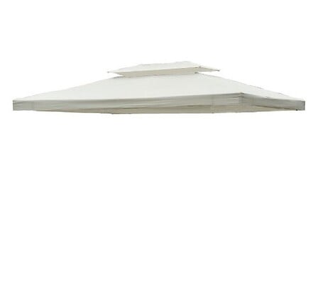 HOMCOM Toile de toit de rechange pour pavillon ...