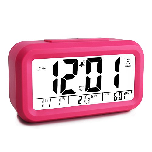 Créatifs enfants muets smart horloge réveil mus...