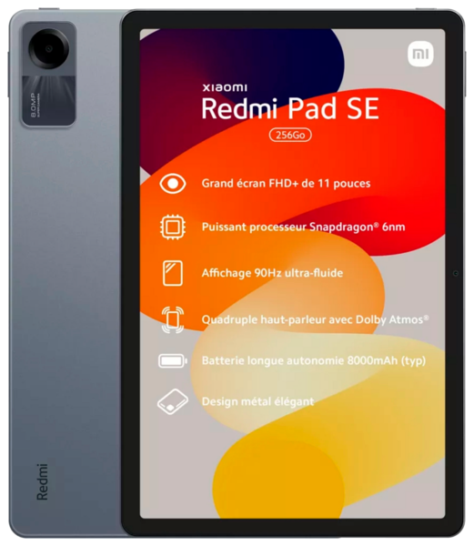  Tablette Xiaomi Redmi Pad Se 8/256Go code EAN 6932554403706 