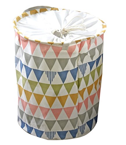Moolecole Ménagers laundry basket linen patchwork laundry bag triangle code EAN 6933211457995 