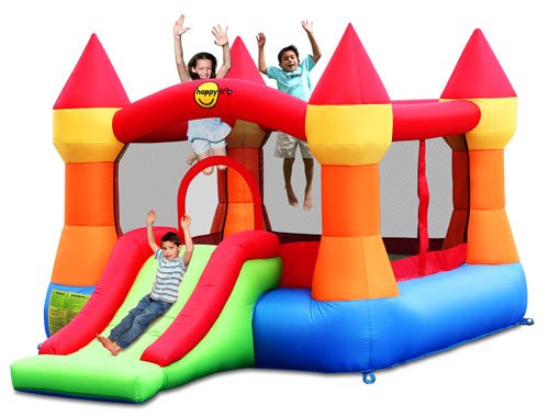 Happy Hop - Bj9017n - Toboggan - Castle Bouncer 6933491990175 HAPPYHOP