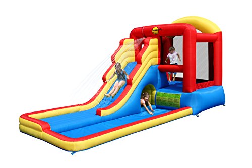 - 9409 - château gonflable géant avec toboggan/...