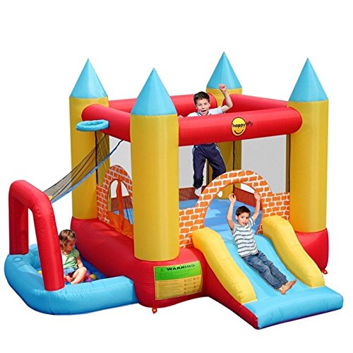 Action Air - 9114 - Aire de Jeu Gonflable 4 En 1