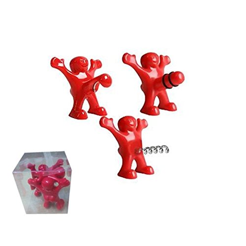 Heureux ouvre l'homme de la bouteille, bouteill...