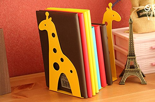 EQLEF 1 paire jaune giraff mignon antidérapantes bookends code EAN 6933510451953 