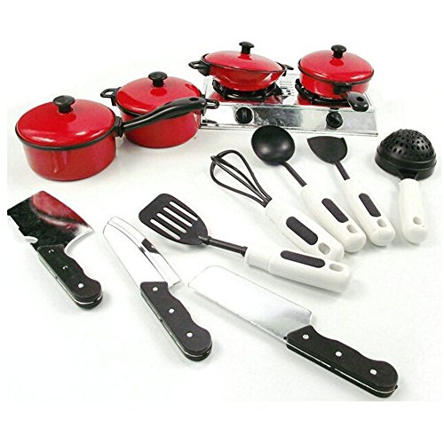 SwirlColor 13x toddler enfants de cuisine en plastique appareil de cuisson outils set toy code EAN 6933510466759 