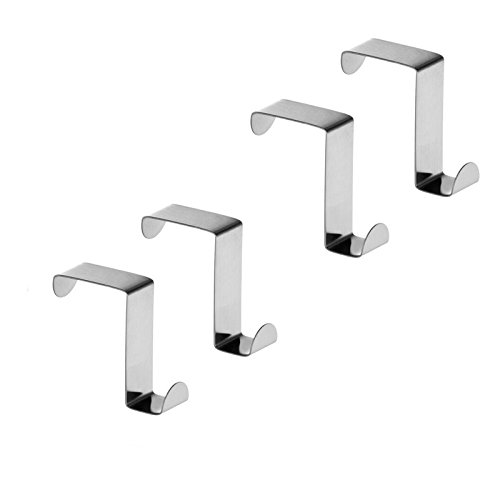 4pcs en acier inoxydable réversible plus portes...