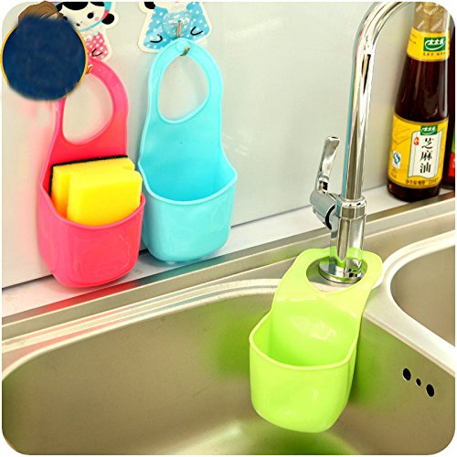 Boîte de rangement éponge rack panier débarboui...