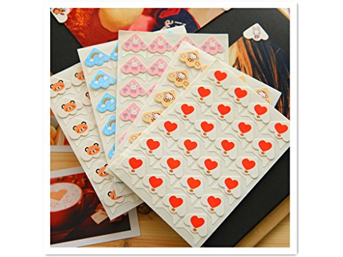 EQLEF Handmade bricolage autocollantes picture photo coin autocollants colorés autocollants coin photo code EAN 6933510490235 